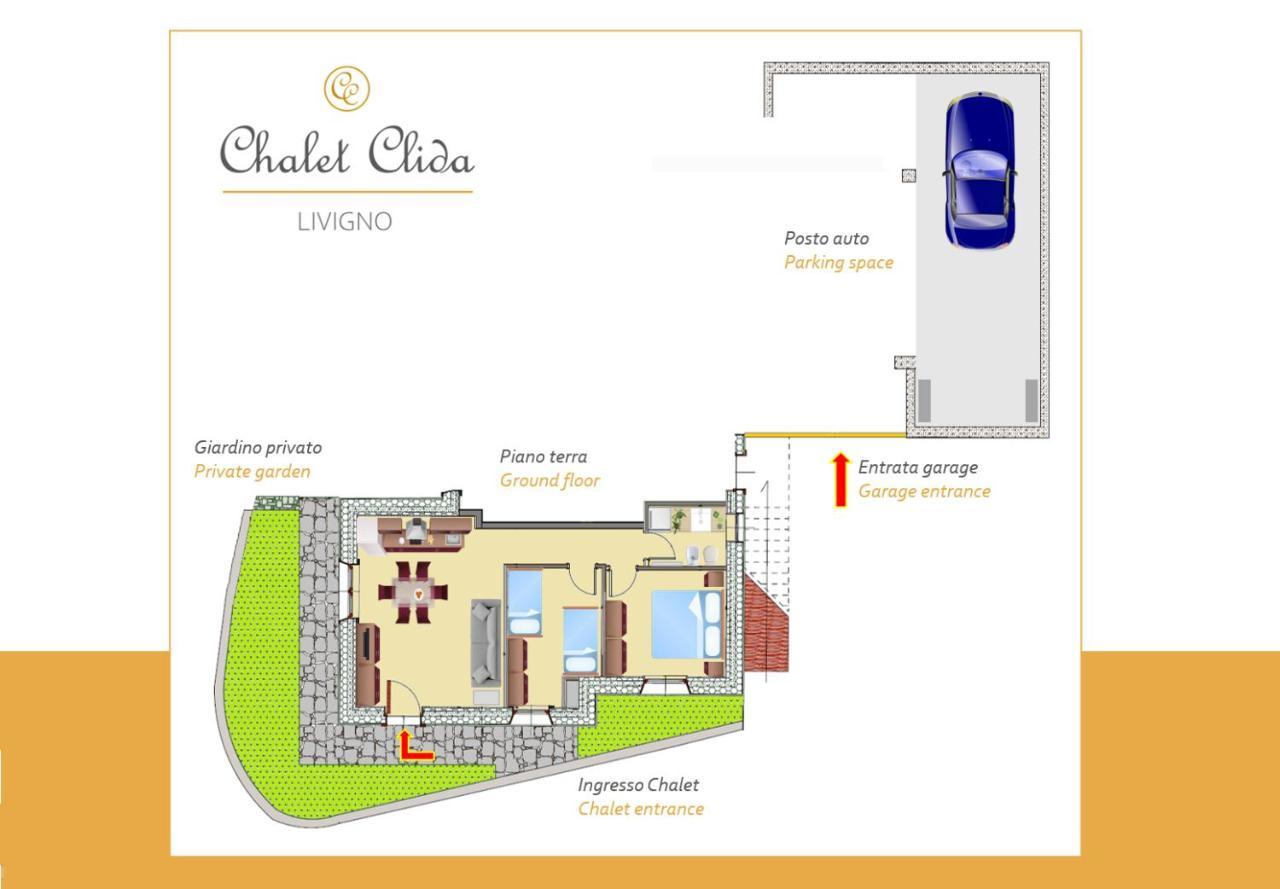 Chalet Clida 利维尼奥 外观 照片